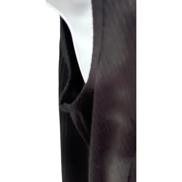 NWT White Birch Oversized Black Ribbed Tank Top – Size Large oversized - Picture 3 of 6